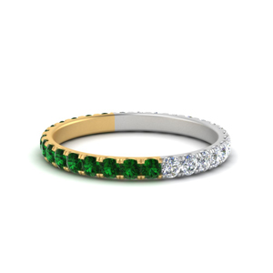 Day And Night Emerald Eternity Band